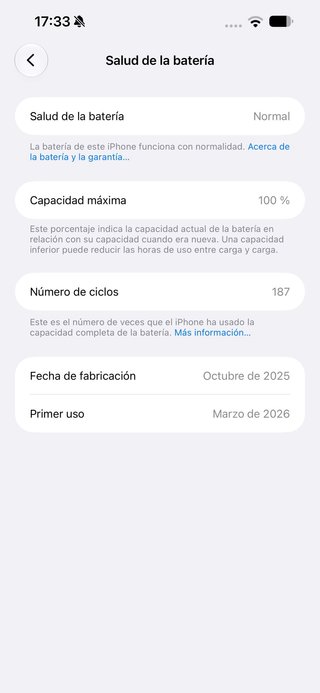 iPhone15 ProMax 256GB Batería 100% Titanio Natural