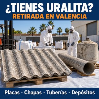 Retirada de uralita y amianto – Valencia