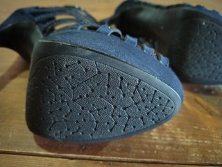 Sandali tacco alto n.39 blu notte