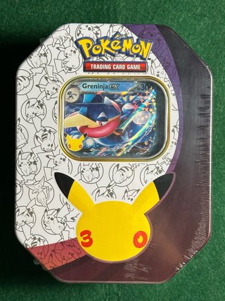 Pokémon 30 Aniversario Lata Greninja EX TCG