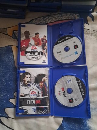 Juegos PlayStation 2 FIFA y PES