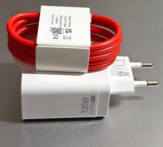Cargador 100W rápido + cable USB-C para móvil