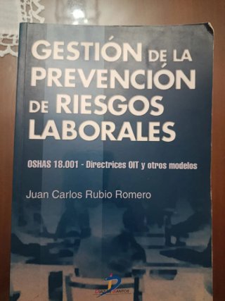 Libro Gestión Prevención Riesgos Laborales