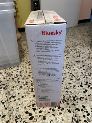 Ventilador Bluesky Blanco