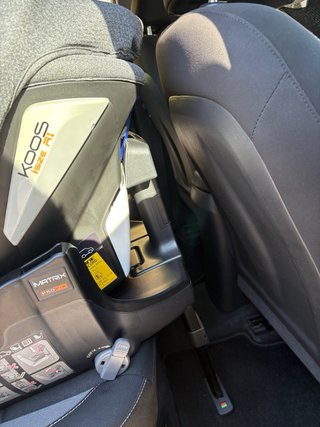 Silla coche Jane Koos junto base I-size R1