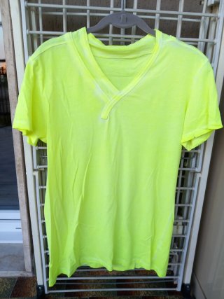 T-shirt ragazzo fluo