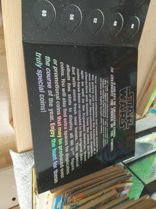 Álbum Monedas Star Wars 30 Aniversario