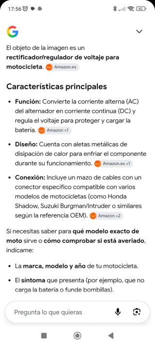 Regulador Rectificador Moto
