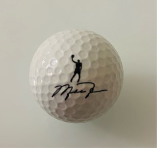 Pelota Golf Michael Jordan Upper Deck Firmada