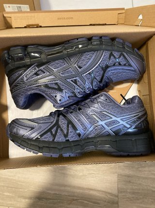 Zapatillas Asics azules y negras talla 41.5