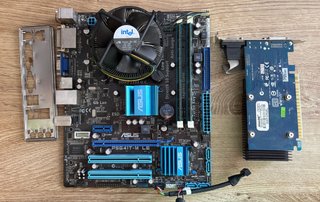 Placa Base ASUS P5G41T-M LE + Core 2 Quad 9500