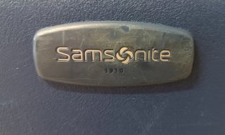 Maleta Samsonite azul