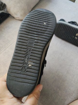 Botines Geox negros con forro gris