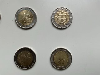 Lotto 8 Monete 2 Euro Collezionismo