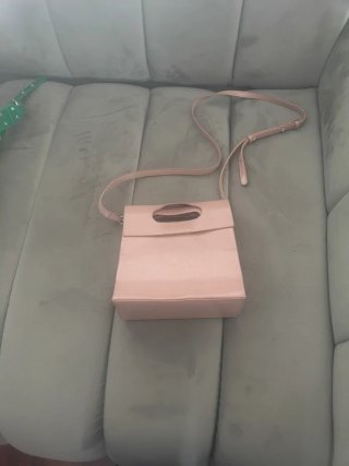 Bolso rosa charol