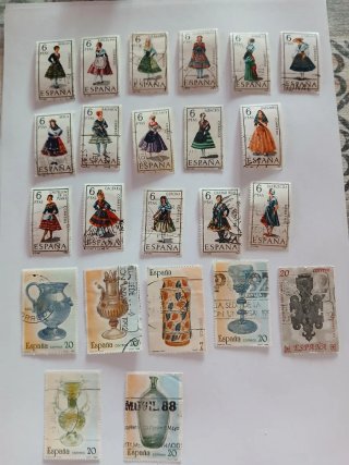 Sellos Antiguos España Colección 8
