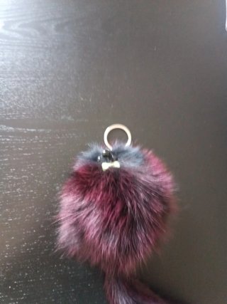 Llavero Erizo Peluche Pajarita