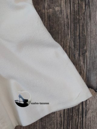 Top algodón tirantes peplum ♡ ZARA * talla L