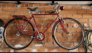 Bicicleta Clásica Freno Varilla Roja