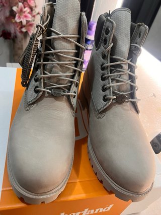 Stivali Timberland Beige/Grigio tg 44 nuovo