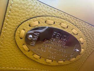 Bolso Fendi Amarillo Nuevo