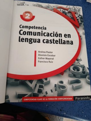 Competencia clave: comunicación en lengua caste...