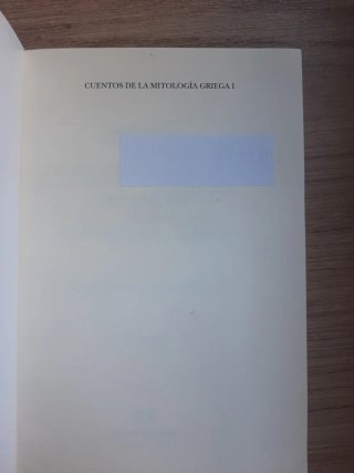 Cuentos de la mitología griega I. En los Cielos...