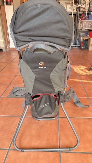 Mochila Deuter Kid Comfort 1 Plus + funda lluvia