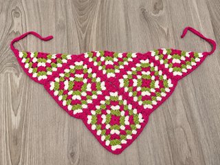 Bandana Crochet Hecha a Mano