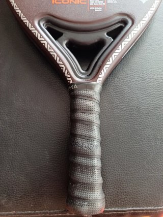 Pala Padel Black Crown Iconic
