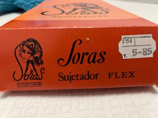 Sujetador Soras 2158 Talla 100D/E Nuevo