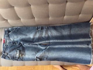 Jeans vita bassa Lige blu