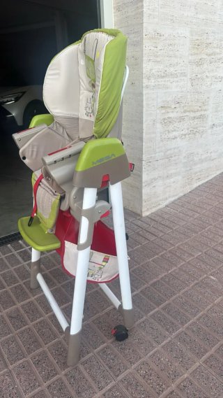 Trona para bebé con estampado de conejos