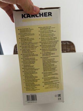 Limpia cristales Karcher