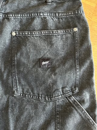 Bermudas Pull&Bear negras desgastado Talla 44