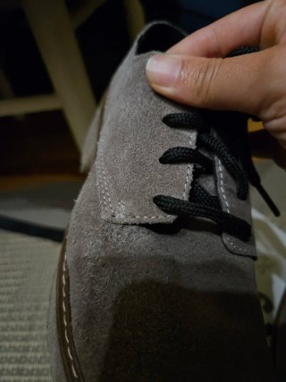 Zapatos ante gris tacón talla 37