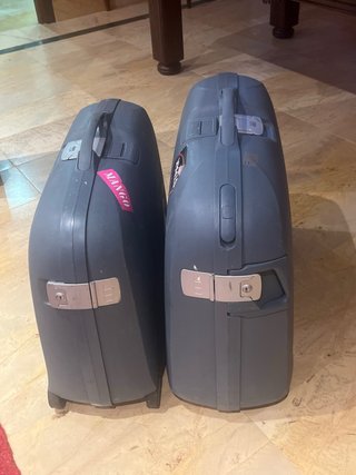 Conjunto Maletas rigidas Samsonite Gris azulado