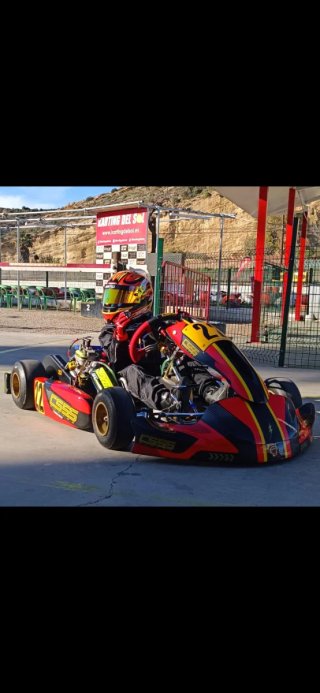Karting kart CS55 OTK como nuevo, categoría Mini.