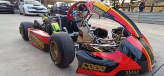 Karting kart CS55 OTK como nuevo, categoría Mini.
