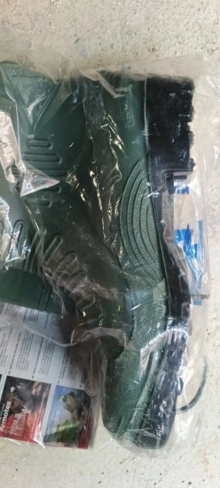Botas de agua verdes