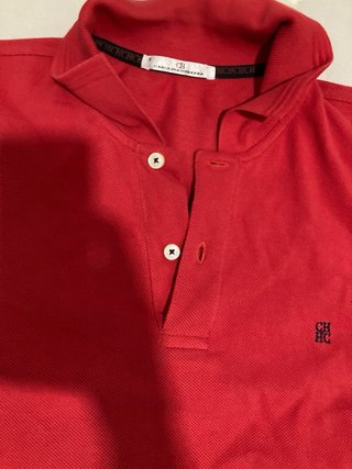 Jersey CH Manga Larga Talla S Rojo