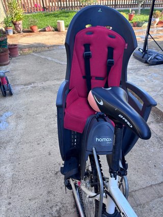 Silla portabebés bicicleta Hamax Smil