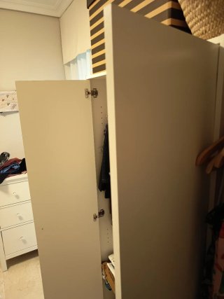 Armario Ikea Kleppstad Blanco