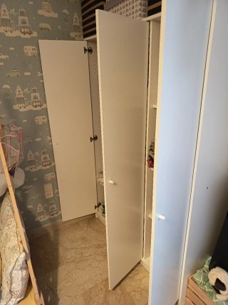 Armario Ikea Kleppstad Blanco