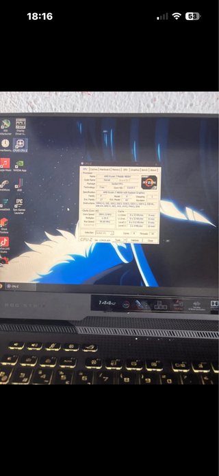 Portátil ASUS ROG Strix Nero/Rosso 8 core