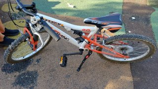 Bicicleta Boomerang 20' con amortiguadores