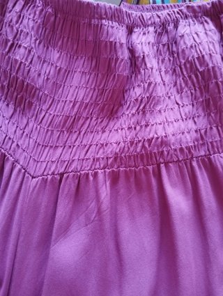 Camisa sin mangas de rayas multicolor