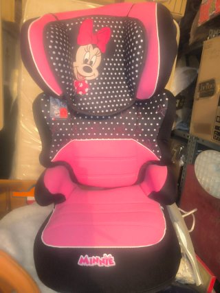 Silla coche Minnie con respaldo