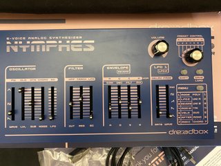 Dreadbox Nymphes Sintetizador Analógico