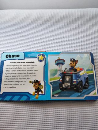 Libro puzzle patrulla canina